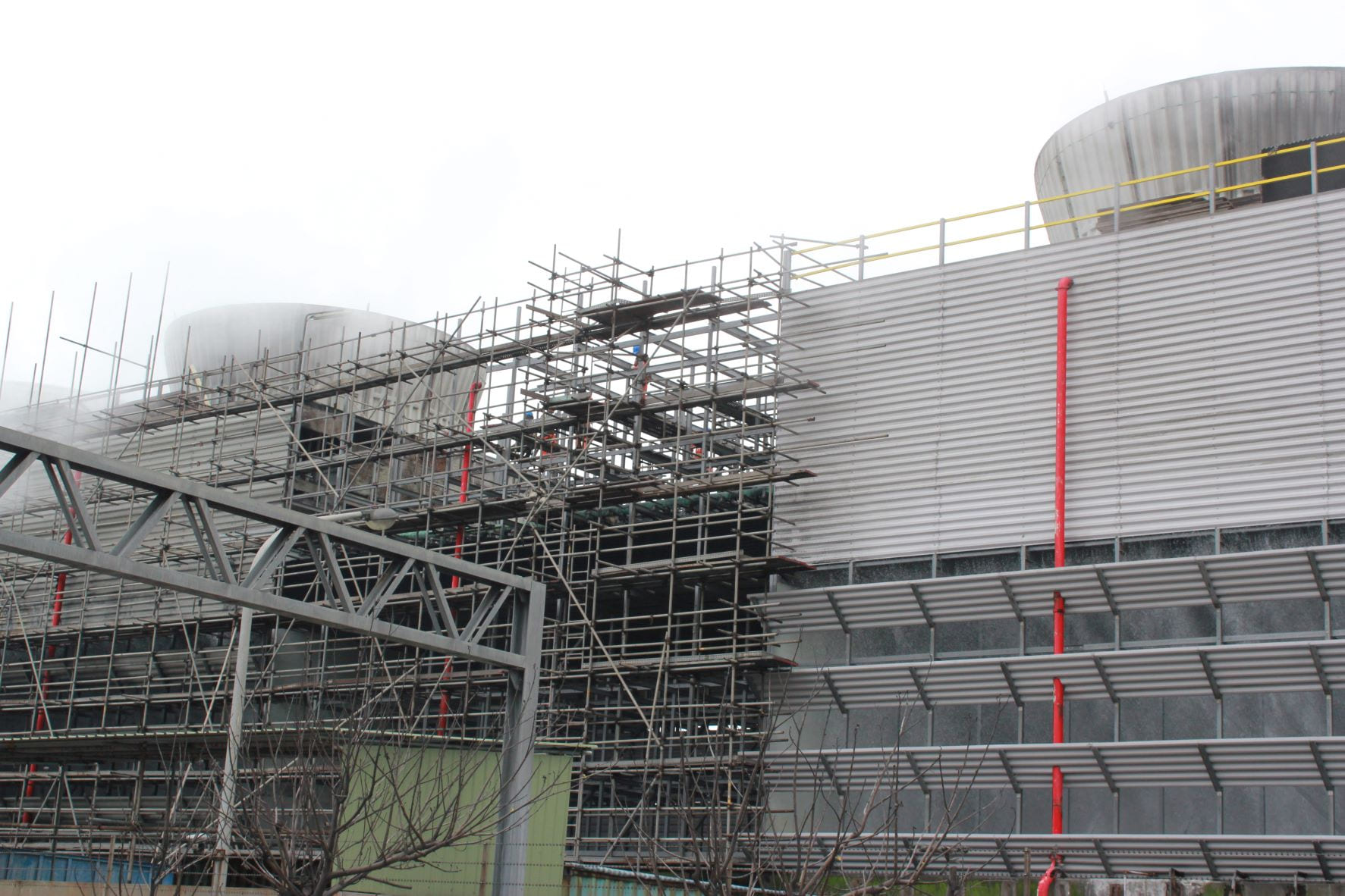 老塔改建-客製化設計逆流型冷卻水塔